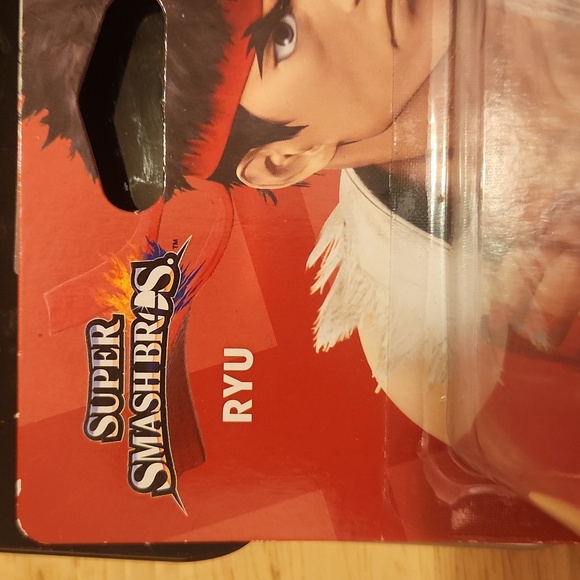 Nintendo Amiibo Ryu Super Smash Bros. Street Fighter Switch Wii U 3DS NEW - Picture 3 of 7